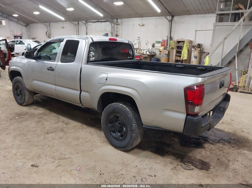 2022 Toyota Tacoma VIN 3TYSX5ENXNT012008 IAAI salvage auction — SIDE, Salvage (Pennsylvania), sold $7,000 on 2026-07-31 (photo 3)