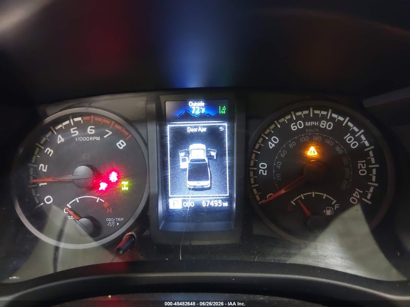 2022 Toyota Tacoma VIN 3TYSX5ENXNT012008 IAAI salvage auction — SIDE, Salvage (Pennsylvania), sold $7,000 on 2026-07-31 (photo 7)