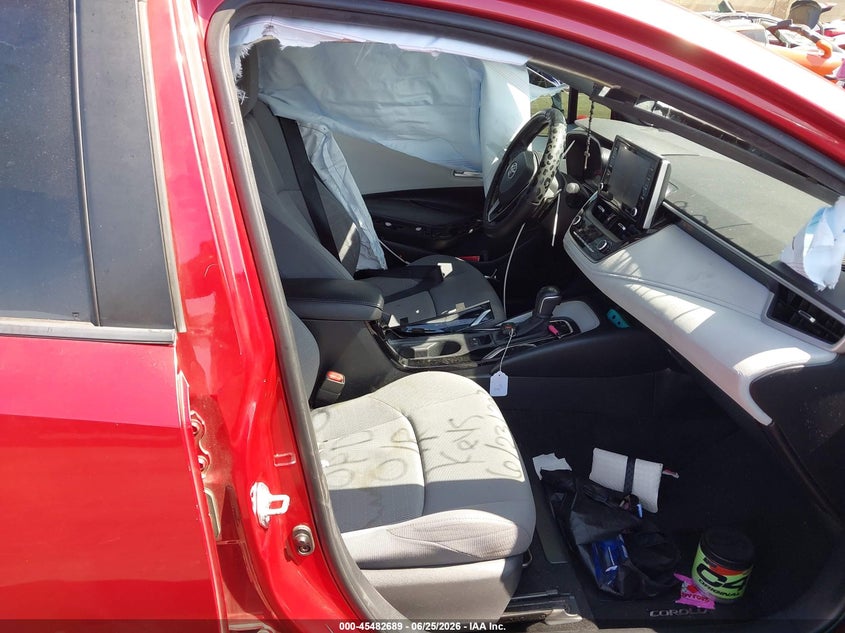 2020 Toyota Corolla VIN JTDP4RCE2LJ020408 IAAI salvage auction — LEFT SIDE, Salvage Certificate (California), sold $5,550 on 2026-07-31 (photo 5)