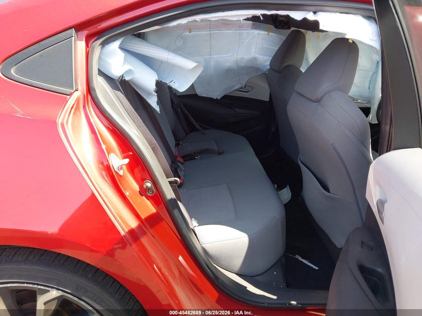 2020 Toyota Corolla VIN JTDP4RCE2LJ020408 IAAI salvage auction — LEFT SIDE, Salvage Certificate (California), sold $5,550 on 2026-07-31 (photo 8)