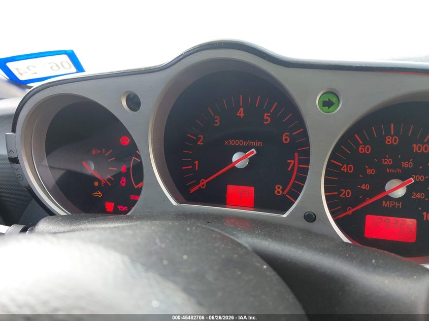 2005 Nissan 350z VIN JN1AZ36D45M700242 IAAI salvage auction — NORMAL WEAR, Original (Texas), sold $750 on 2026-07-29 (photo 7)