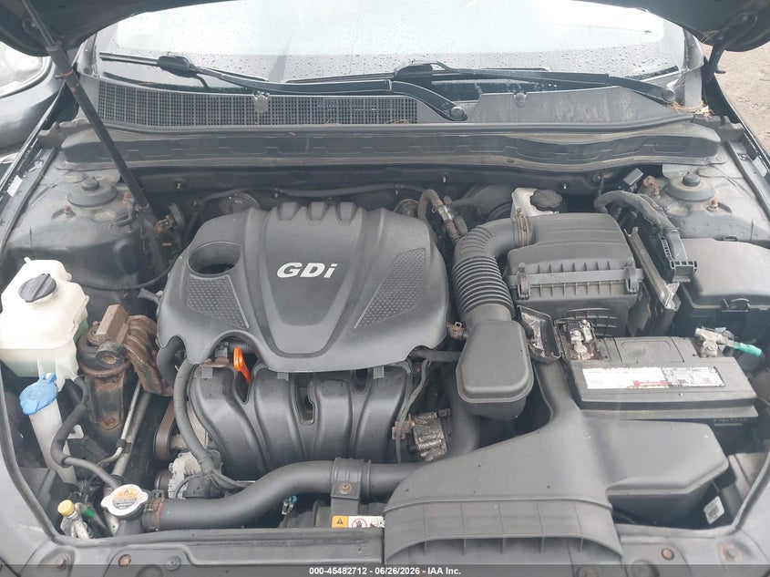 2014 Kia Optima VIN 5XXGM4A75EG294927 IAAI salvage auction — LEFT FRONT, Clear (Massachusetts), sold $425 on 2026-07-07 (photo 9)