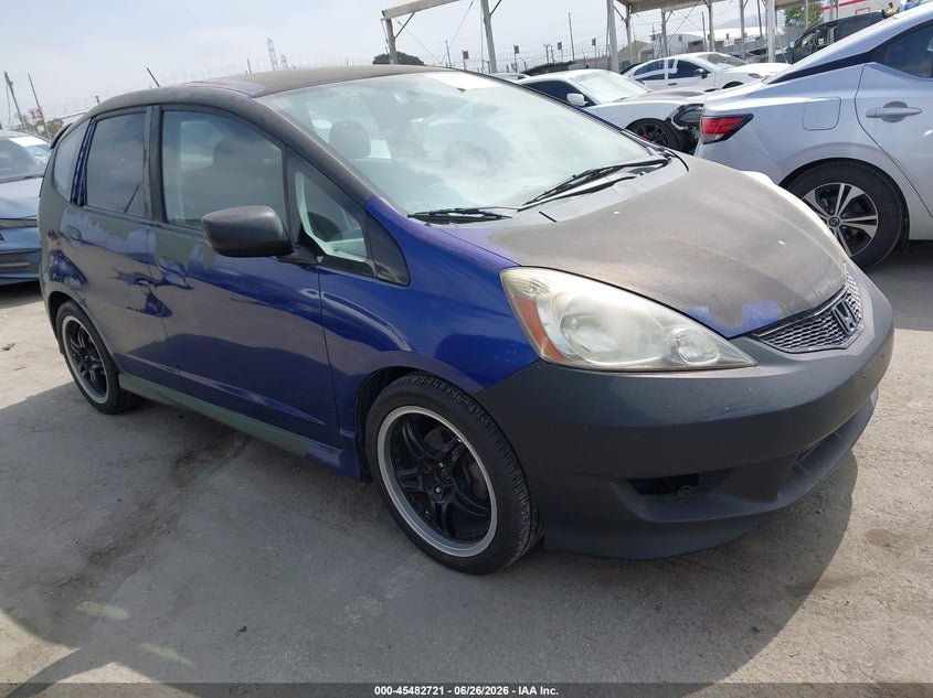 2010 Honda Fit VIN JHMGE8H46AS008226 IAAI salvage auction — REAR END, Salvage (California), sold $800 on 2026-07-15 (photo 1)