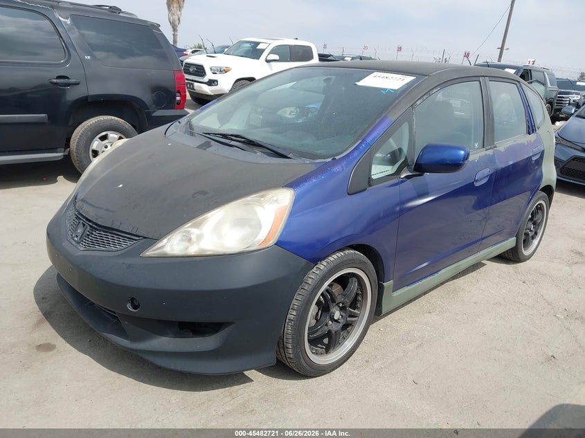 2010 Honda Fit VIN JHMGE8H46AS008226 IAAI salvage auction — REAR END, Salvage (California), sold $800 on 2026-07-15 (photo 2)