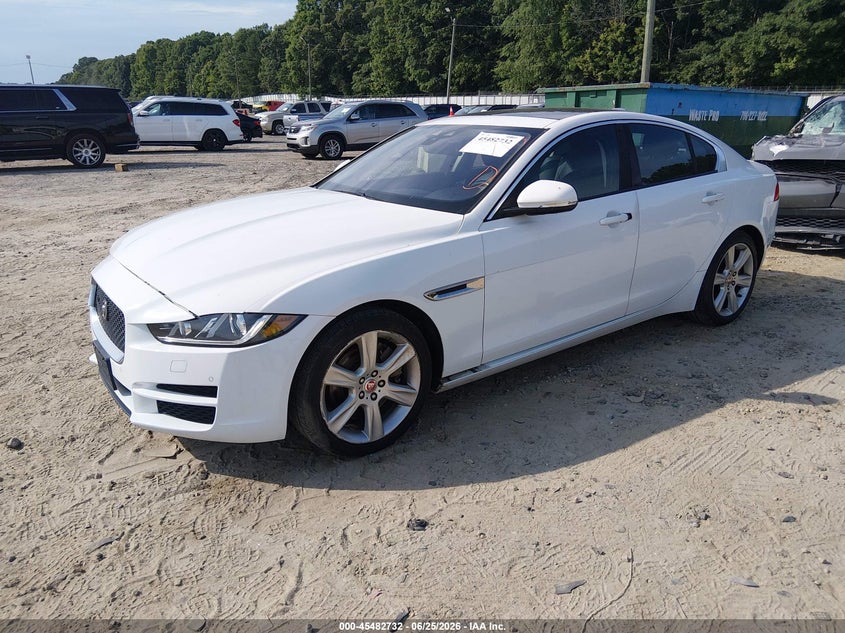 2017 Jaguar Xe VIN SAJAD4BG3HA971141 IAAI salvage auction — FRONT END, Repossession Paperwork (Georgia), sold $500 on 2026-07-30 (photo 2)