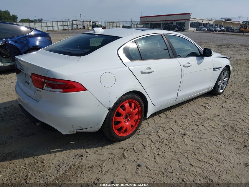 2017 Jaguar Xe VIN SAJAD4BG3HA971141 IAAI salvage auction — FRONT END, Repossession Paperwork (Georgia), sold $500 on 2026-07-30 (photo 4)