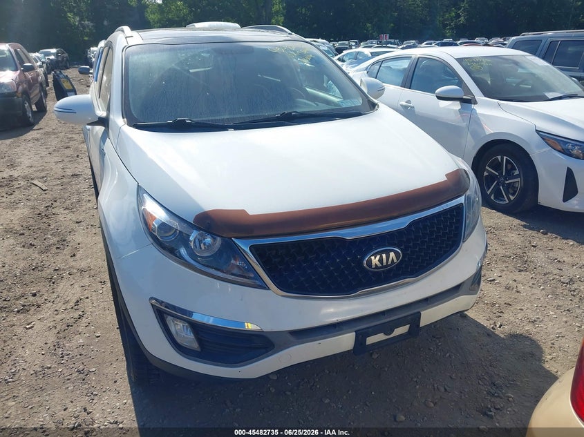 2016 Kia Sportage VIN KNDPCCAC2G7867627 IAAI salvage auction — NORMAL WEAR, Clear (New York), sold $1,875 on 2026-07-07 (photo 6)