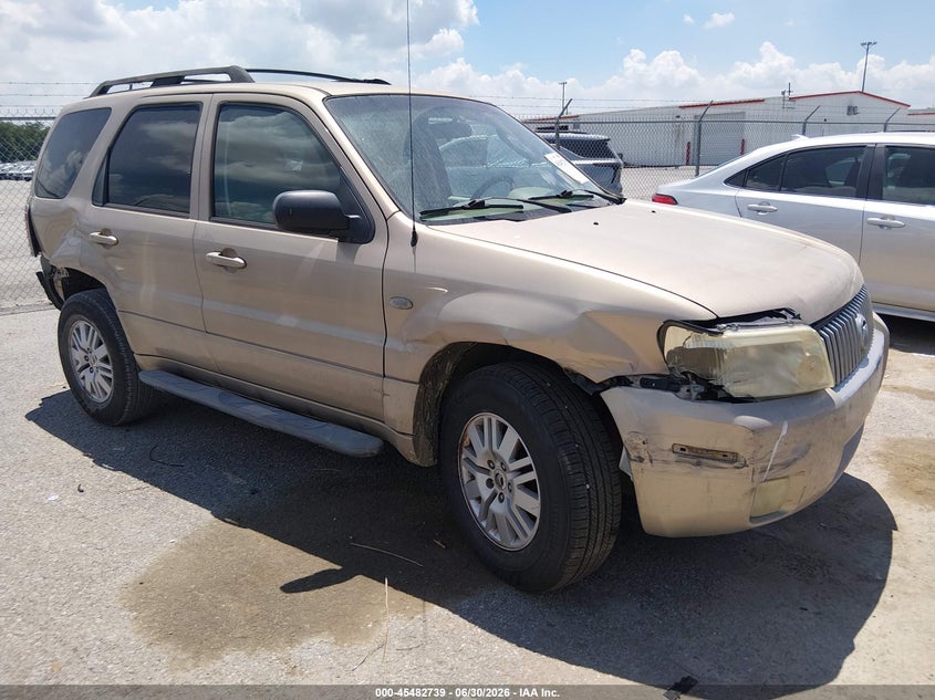 2007 Mercury Mariner VIN 4M2YU80Z57KJ01712 IAAI salvage auction — RIGHT FRONT, Salvage (Louisiana), sold $400 on 2026-07-28 (photo 1)