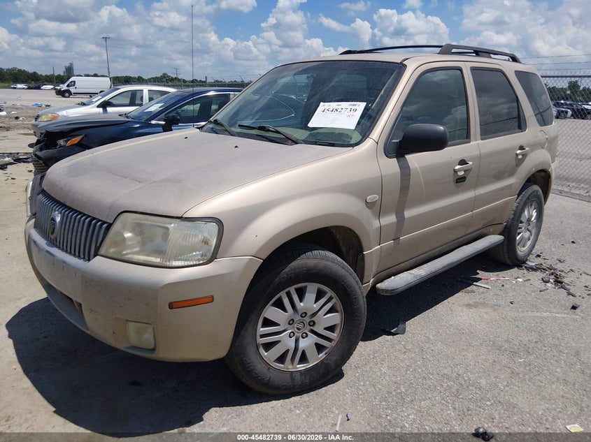 2007 Mercury Mariner VIN 4M2YU80Z57KJ01712 IAAI salvage auction — RIGHT FRONT, Salvage (Louisiana), sold $400 on 2026-07-28 (photo 2)