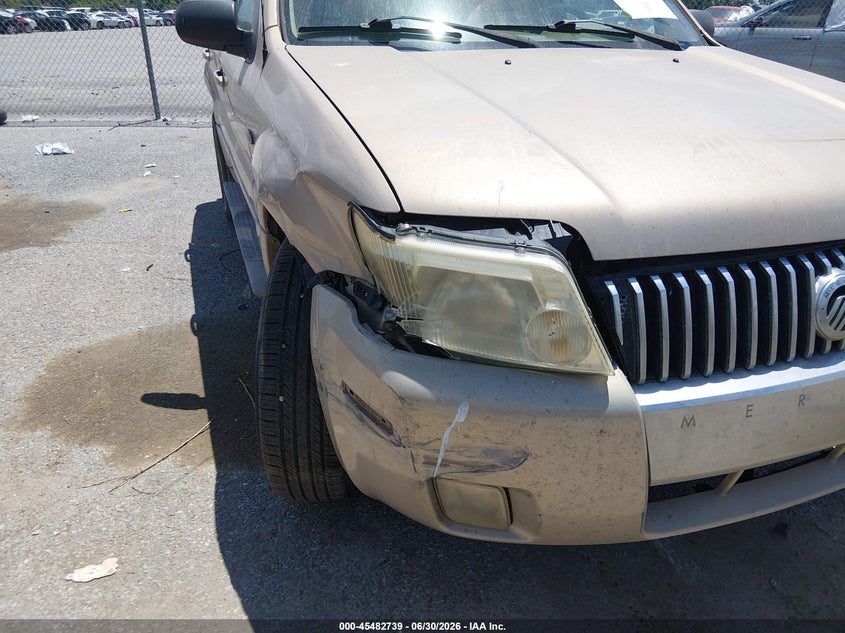 2007 Mercury Mariner VIN 4M2YU80Z57KJ01712 IAAI salvage auction — RIGHT FRONT, Salvage (Louisiana), sold $400 on 2026-07-28 (photo 6)