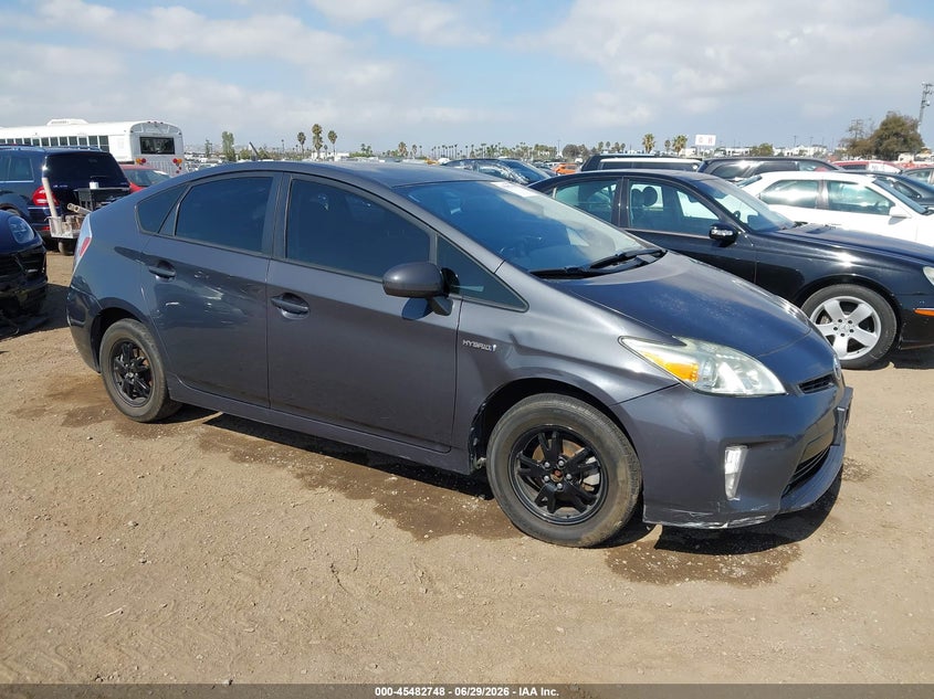 2012 Toyota Prius VIN JTDKN3DU8C1493885 IAAI salvage auction — NORMAL WEAR, Salvage Title, sold $1,250 on 2026-07-23 (photo 1)