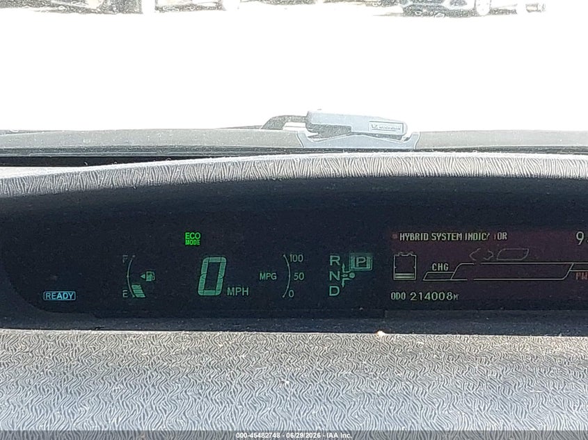 2012 Toyota Prius VIN JTDKN3DU8C1493885 IAAI salvage auction — NORMAL WEAR, Salvage Title, sold $1,250 on 2026-07-23 (photo 7)