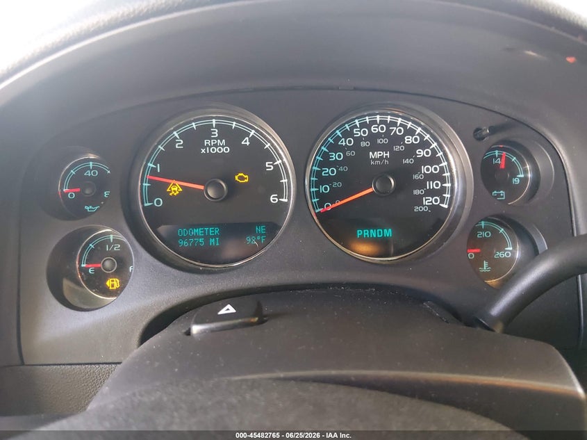 2009 Chevrolet Tahoe VIN 1GNFC33069R171494 IAAI salvage auction — FRONT END, Original (Texas), sold $925 on 2026-07-09 (photo 7)