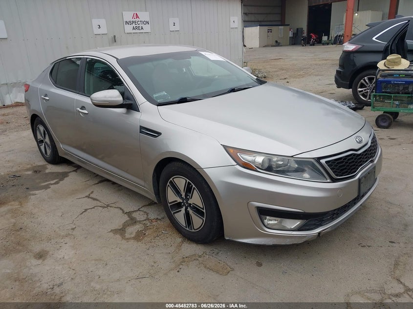 2011 Kia Optima hybrid VIN KNAGM4AD7B5004965 IAAI salvage auction — NORMAL WEAR, Clear - Dealer Only (California), sold $550 on 2026-07-14 (photo 1)