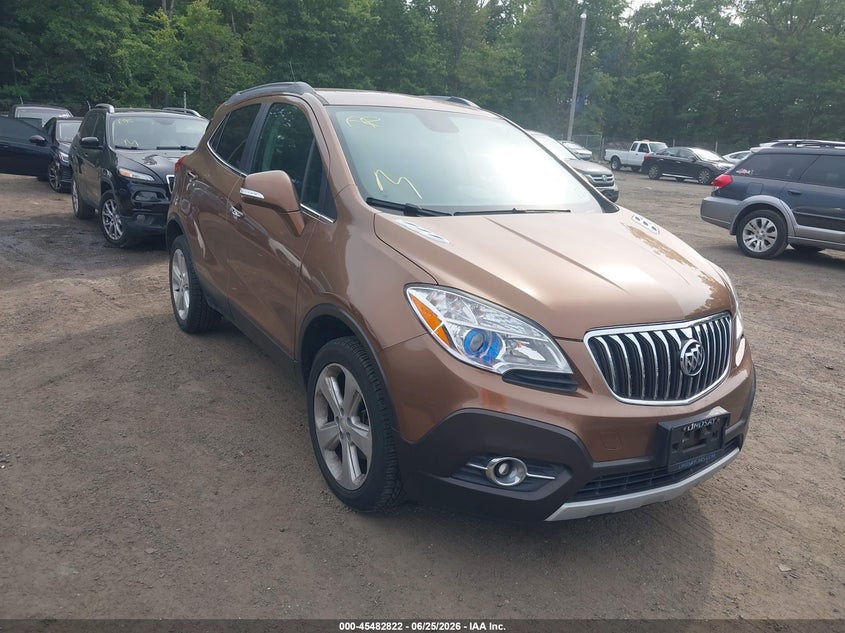 2016 Buick Encore VIN KL4CJFSB6GB537007 IAAI salvage auction — NORMAL WEAR, Clear (Maryland), sold $25 on 2026-07-29 (photo 1)