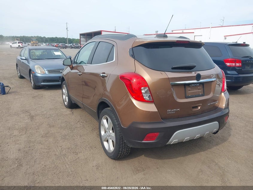 2016 Buick Encore VIN KL4CJFSB6GB537007 IAAI salvage auction — NORMAL WEAR, Clear (Maryland), sold $25 on 2026-07-29 (photo 3)