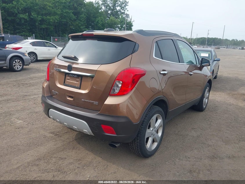 2016 Buick Encore VIN KL4CJFSB6GB537007 IAAI salvage auction — NORMAL WEAR, Clear (Maryland), sold $25 on 2026-07-29 (photo 4)