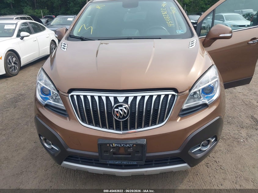 2016 Buick Encore VIN KL4CJFSB6GB537007 IAAI salvage auction — NORMAL WEAR, Clear (Maryland), sold $25 on 2026-07-29 (photo 6)