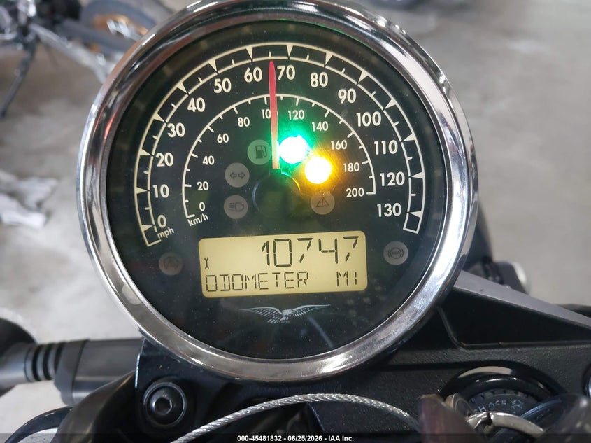 2017 Moto guzzi VIN ZGULDU003HM000231 IAAI salvage auction — REAR END, Salvage Title, sold $1,775 on 2026-08-11 (photo 7)