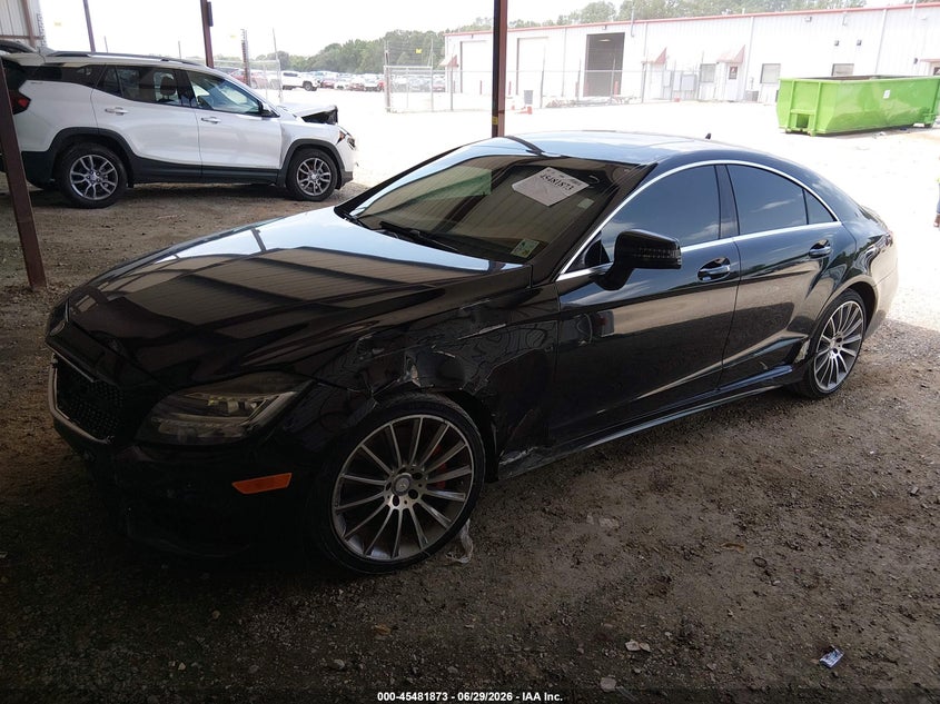 2016 Mercedes-benz Cls-klasse VIN WDDLJ7DB1GA184972 IAAI salvage auction — SIDE, Salvage Title, sold $6,500 on 2026-07-19 (photo 2)