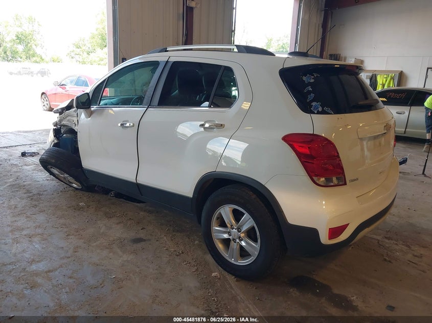 2018 Chevrolet Trax VIN KL7CJLSB8JB705643 IAAI salvage auction — FRONT END, Clear (Michigan), sold $1,975 on 2026-07-28 (photo 3)