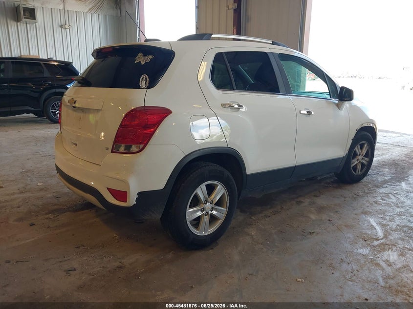 2018 Chevrolet Trax VIN KL7CJLSB8JB705643 IAAI salvage auction — FRONT END, Clear (Michigan), sold $1,975 on 2026-07-28 (photo 4)