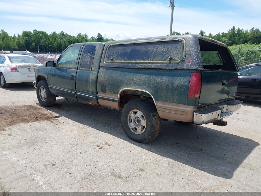 1998 Chevrolet C/k 1500 VIN 1GCEK19R8WR100861 IAAI salvage auction — NORMAL WEAR, Bill Of Sale (Maine), sold $300 on 2026-07-20 (photo 3)