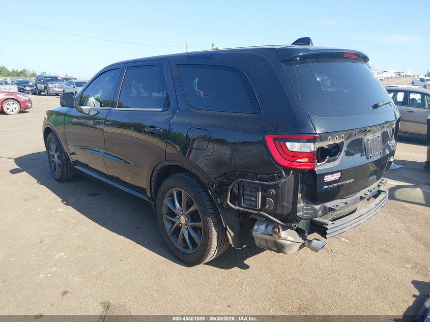 2017 Dodge Durango VIN 1C4RDHDG7HC878441 IAAI salvage auction — REAR END, Salvage (Mississippi), sold $3,000 on 2026-07-25 (photo 3)
