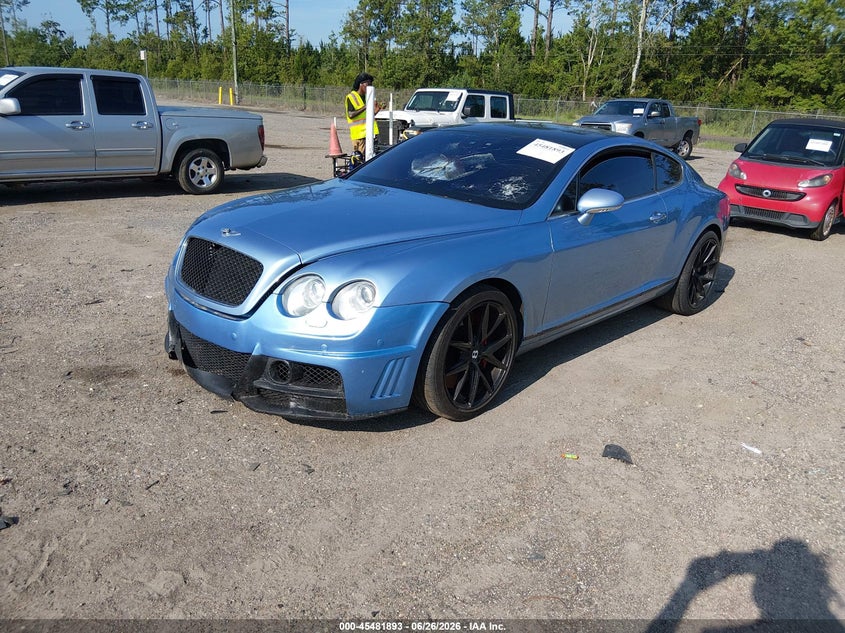 2004 Bentley Continental VIN SCBCR63W84C023281 IAAI salvage auction — Burn Interior, Rebuildable (Florida), sold $2,150 on 2026-07-21 (photo 2)