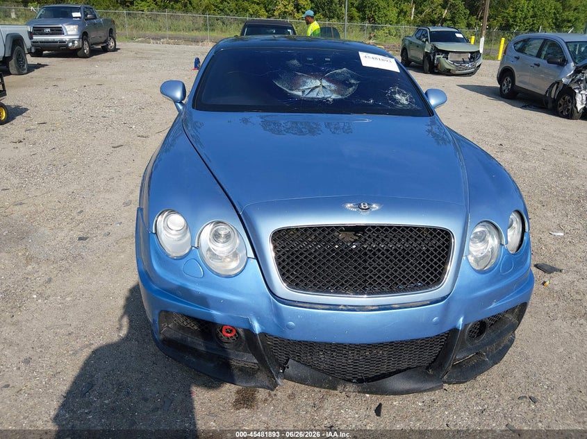 2004 Bentley Continental VIN SCBCR63W84C023281 IAAI salvage auction — Burn Interior, Rebuildable (Florida), sold $2,150 on 2026-07-21 (photo 6)