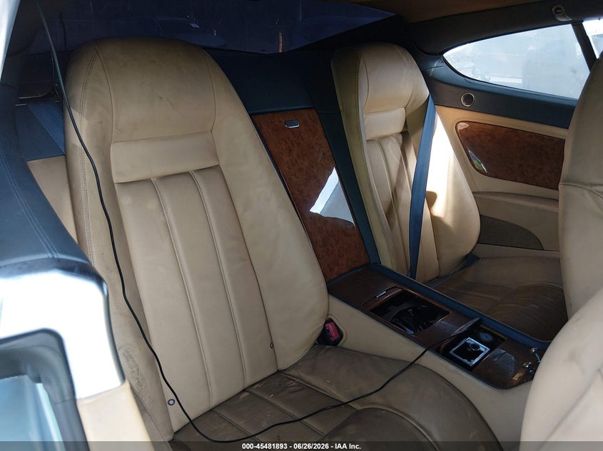 2004 Bentley Continental VIN SCBCR63W84C023281 IAAI salvage auction — Burn Interior, Rebuildable (Florida), sold $2,150 on 2026-07-21 (photo 8)