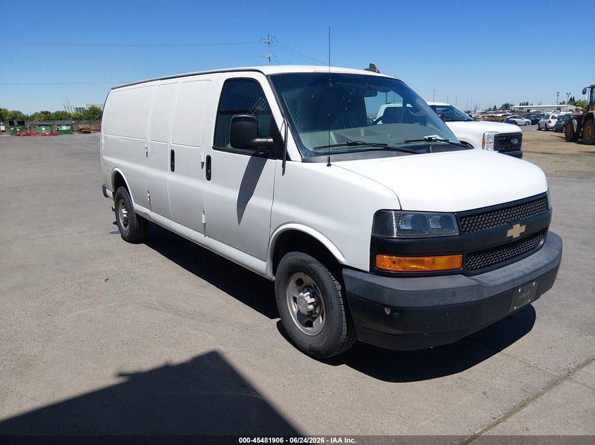 2020 Chevrolet Express cargo VIN 1GCZGHFP9L1128404 IAAI salvage auction — NORMAL WEAR, Sf97 (California), sold $13,250 on 2026-07-30 (photo 1)