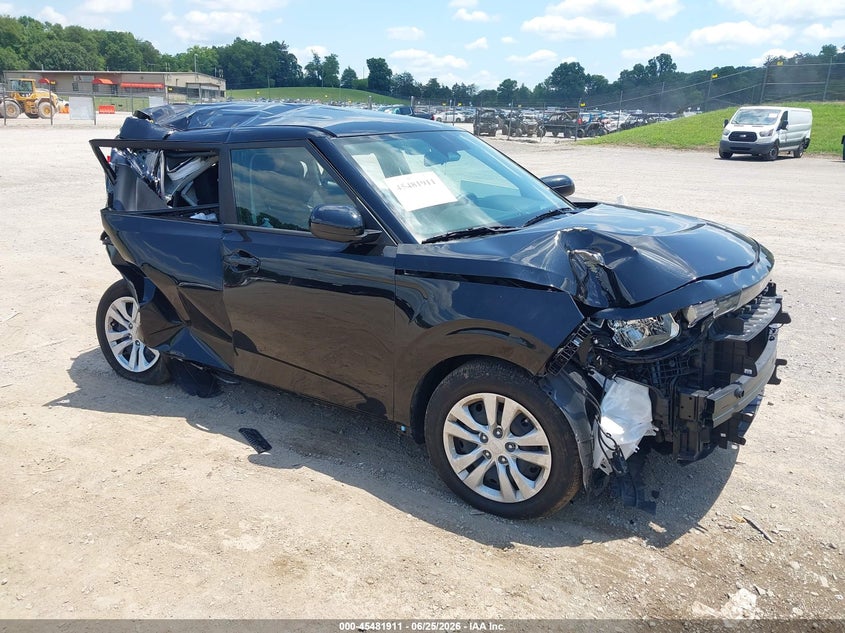 2025 Kia Soul VIN KNDJ23AU3S7934228 IAAI salvage auction — FRONT & REAR, Salvage (Tennessee), sold $1,650 on 2026-07-15 (photo 1)