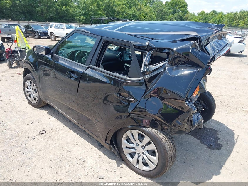 2025 Kia Soul VIN KNDJ23AU3S7934228 IAAI salvage auction — FRONT & REAR, Salvage (Tennessee), sold $1,650 on 2026-07-15 (photo 3)