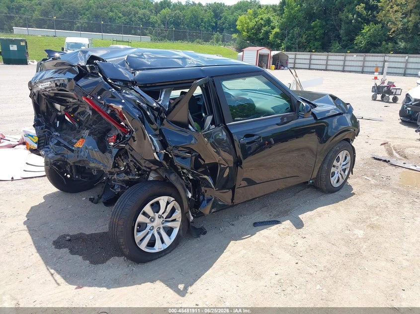 2025 Kia Soul VIN KNDJ23AU3S7934228 IAAI salvage auction — FRONT & REAR, Salvage (Tennessee), sold $1,650 on 2026-07-15 (photo 4)