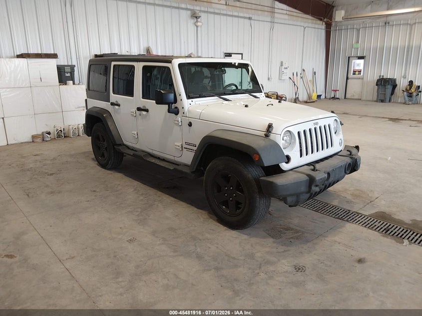 2017 Jeep Wrangler unlimited VIN 1C4HJWDG7HL564099 — IAAI salvage auction photo