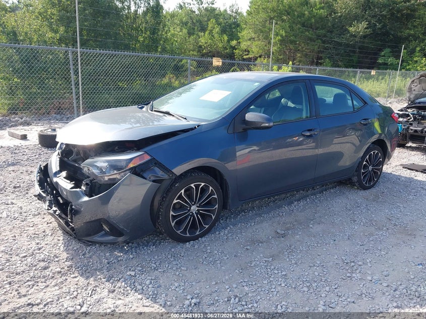 2015 Toyota Corolla VIN 5YFBURHE7FP257592 IAAI salvage auction — FRONT END, Salvage (Alabama), sold $1,650 on 2026-07-20 (photo 2)