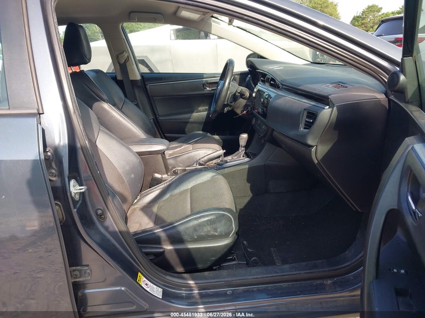 2015 Toyota Corolla VIN 5YFBURHE7FP257592 IAAI salvage auction — FRONT END, Salvage (Alabama), sold $1,650 on 2026-07-20 (photo 5)