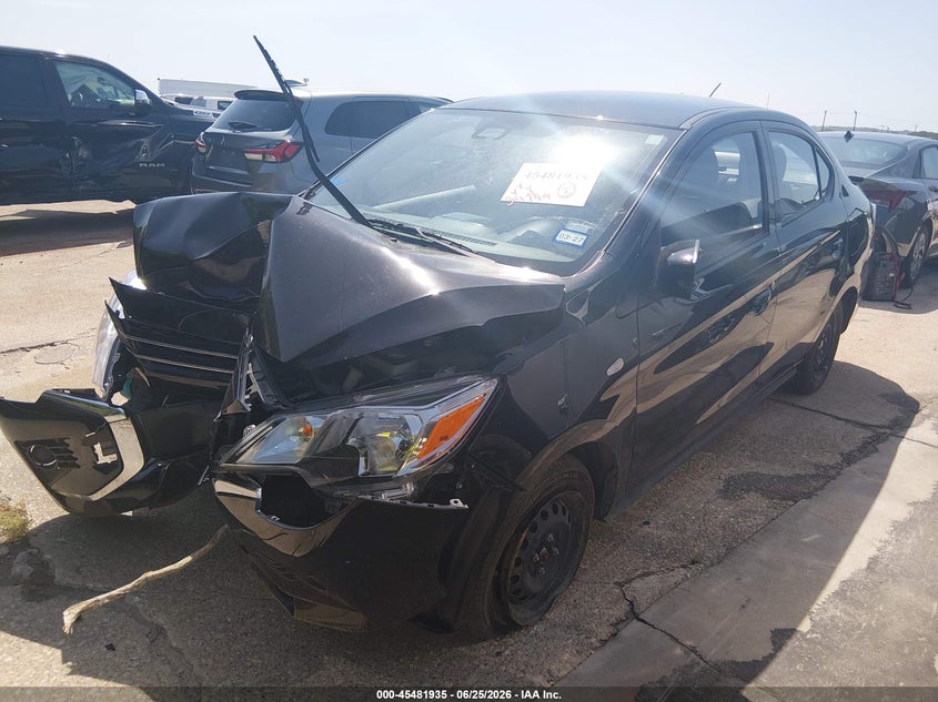 2024 Mitsubishi Mirage VIN ML32FUFJ7RHF18481 IAAI salvage auction — FRONT END, Enterprise Vehicles Salvage Only (Florida), sold $1,575 on 2026-07-20 (photo 2)