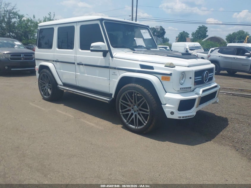 2014 Mercedes-benz G-class VIN WDCYC7DF3EX223563 IAAI salvage auction — ALL OVER, Clear (New York), sold $27,400 on 2026-07-06 (photo 1)
