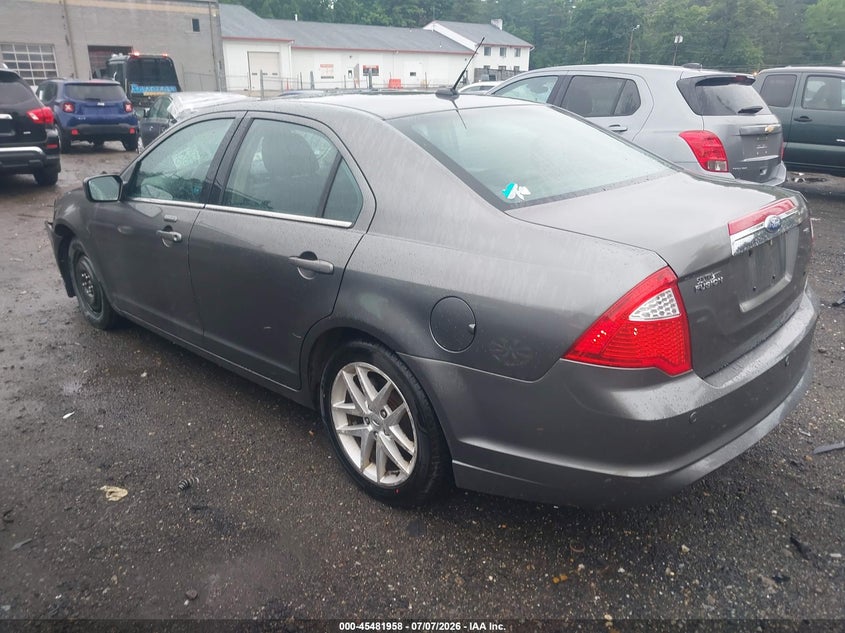2012 Ford Fusion VIN 3FAHP0JA3CR101095 IAAI salvage auction — LEFT FRONT, Clear (Massachusetts), sold $1,450 on 2026-07-09 (photo 3)