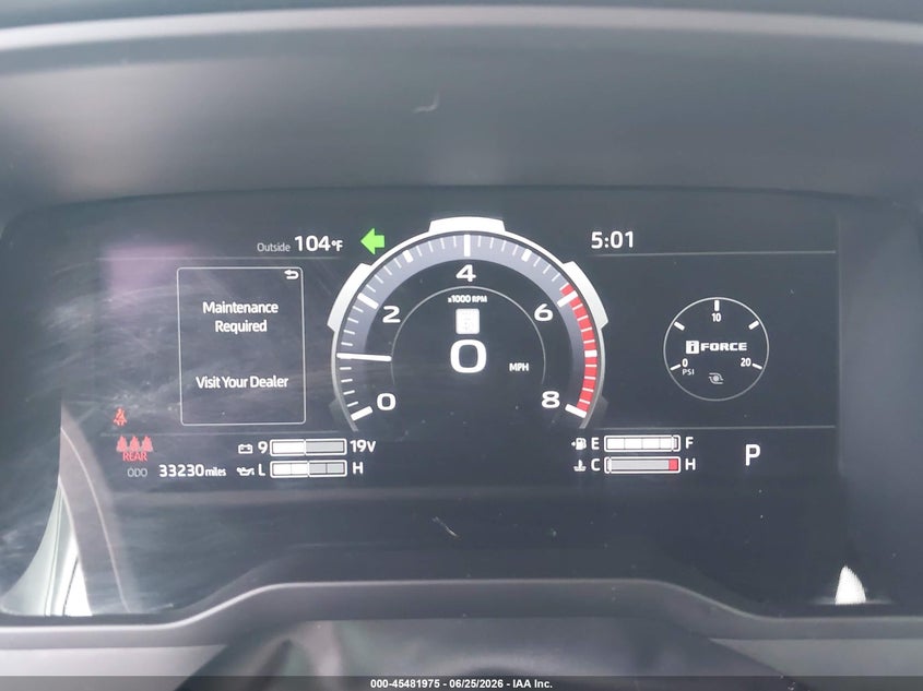 2024 Toyota Tundra VIN 5TFWA5DB8RX225142 IAAI salvage auction — LEFT FRONT, Salvage Title, sold $19,600 on 2026-07-21 (photo 7)