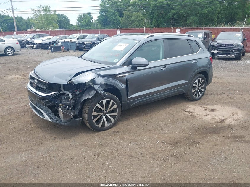 2023 Volkswagen Taos VIN 3VVNX7B24PM317913 IAAI salvage auction — SIDE, Wait Title, sold $5,800 on 2026-08-20 (photo 2)
