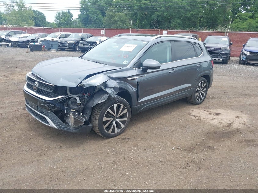 2023 Volkswagen Taos VIN 3VVNX7B24PM317913 IAAI salvage auction — SIDE, Wait Title, sold $5,800 on 2026-08-20 (photo 6)