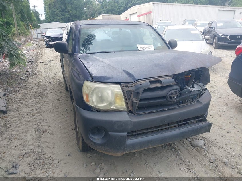 2005 Toyota Tacoma VIN 5TENX22N85Z034023 IAAI salvage auction — FRONT END, Salvage (Georgia), sold $1,750 on 2026-07-22 (photo 1)