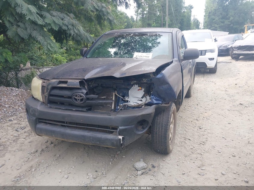 2005 Toyota Tacoma VIN 5TENX22N85Z034023 IAAI salvage auction — FRONT END, Salvage (Georgia), sold $1,750 on 2026-07-22 (photo 2)