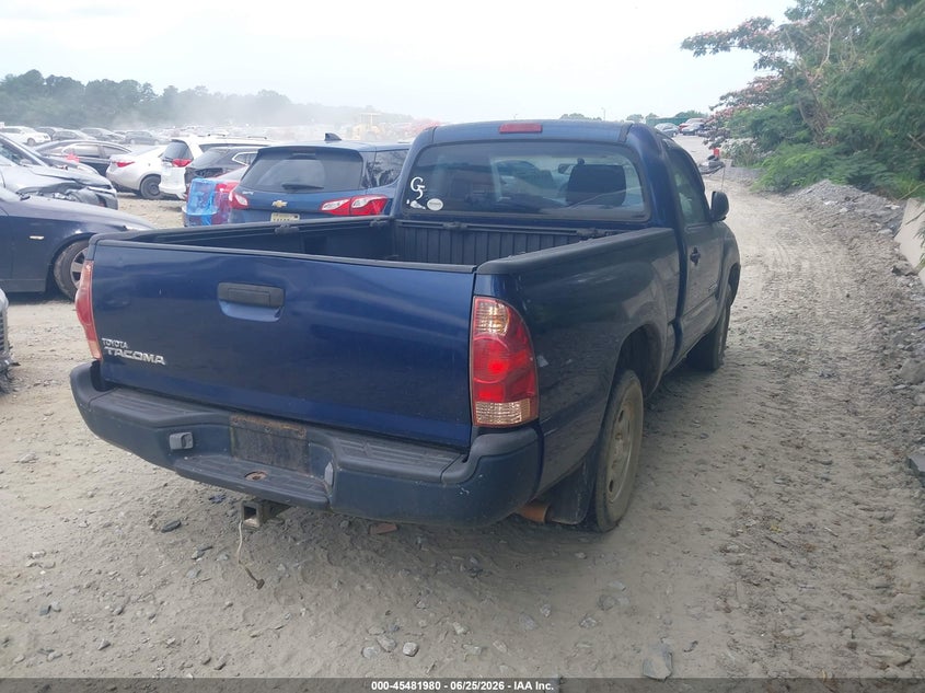 2005 Toyota Tacoma VIN 5TENX22N85Z034023 IAAI salvage auction — FRONT END, Salvage (Georgia), sold $1,750 on 2026-07-22 (photo 4)
