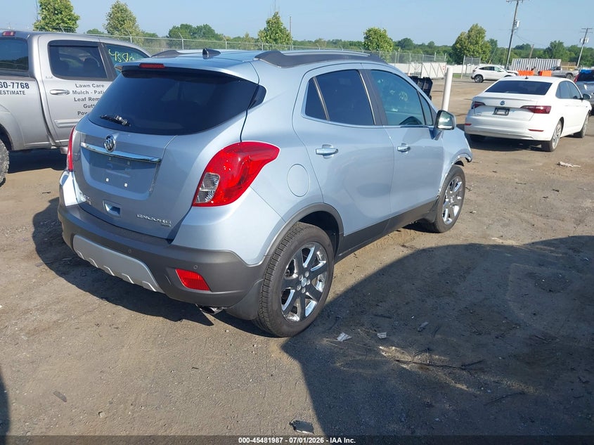 2013 Buick Encore VIN KL4CJHSB0DB123616 IAAI salvage auction — FRONT END, Clear (Virginia), sold $25 on 2026-07-28 (photo 4)