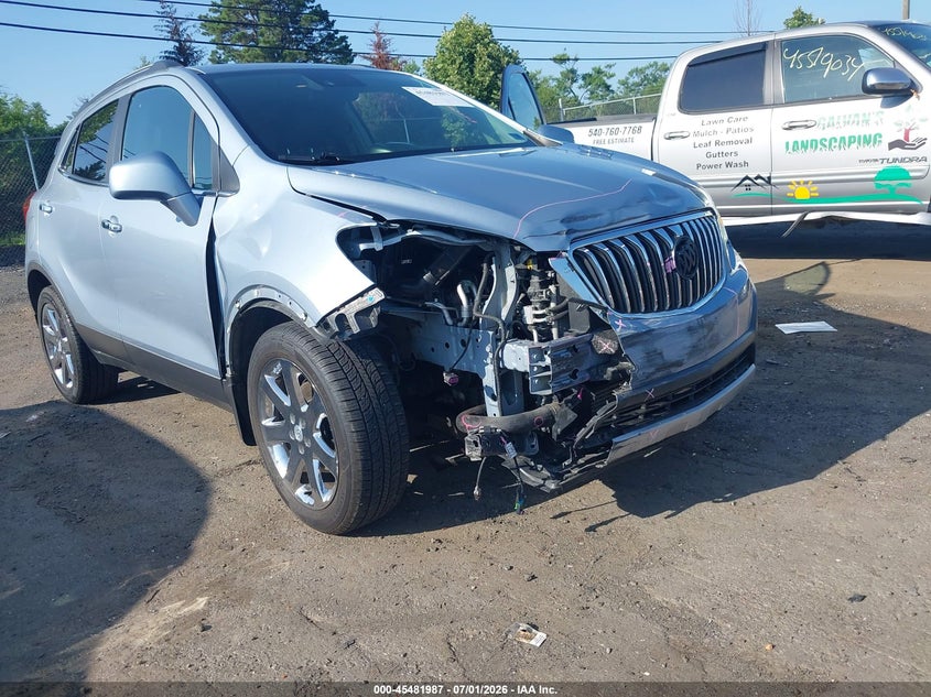 2013 Buick Encore VIN KL4CJHSB0DB123616 IAAI salvage auction — FRONT END, Clear (Virginia), sold $25 on 2026-07-28 (photo 6)