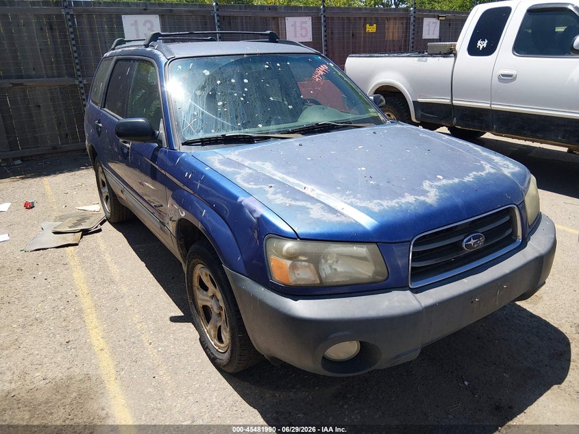 2003 Subaru Forester VIN JF1SG63693G741482 IAAI salvage auction — NORMAL WEAR, Clear (Colorado), sold $300 on 2026-07-07 (photo 1)